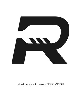 row logo vector.