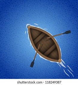 rowing boat background