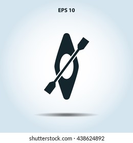 rowing boat icon