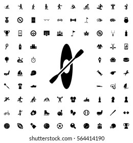 rowing icon illustration isolated vector sign symbol