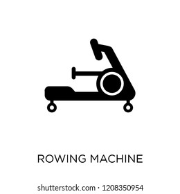 Rowing Machine icon. Rowing Machine symbol design from Gym and fitness collection. Simple element vector illustration on white background.