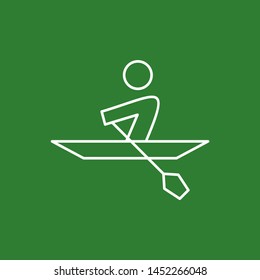Rowing Person icon for your project
