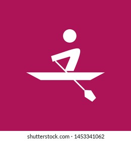 Rowing Person icon for your project
