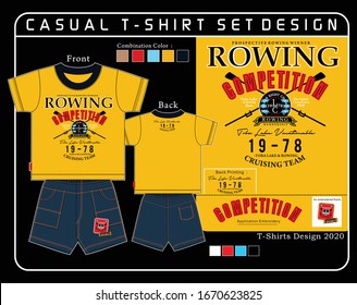 rowing sport graphic design,vector sport design graphic illustration