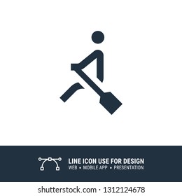 rowing vector icon