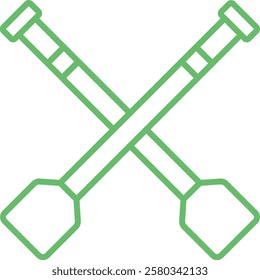 Rowing vector icon. Can be used for printing, mobile and web applications.