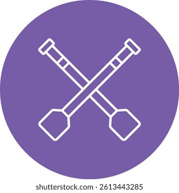 Rowing vector icon. Can be used for printing, mobile and web applications.