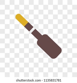 Rowing vector icon on transparent background, Rowing icon