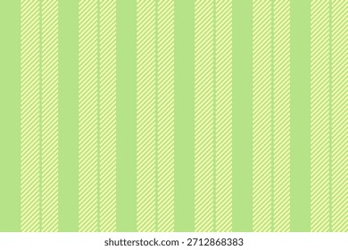 Rown seamless vertical pattern, nostalgia texture vector lines. Lalloween background stripe fabric textile in green and light colors palette.