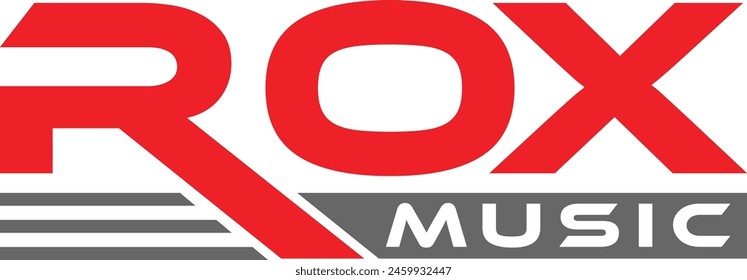 Rox Music Logo design For your brand