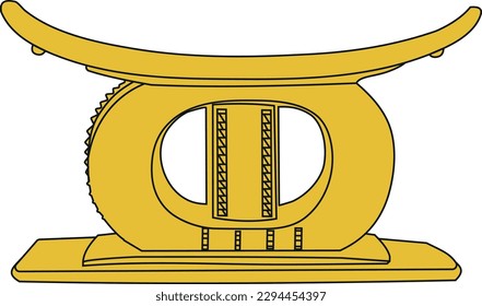 Royal Akan Stool, cultural and traditional symbol	