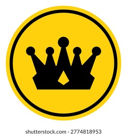 Royal Area Symbol Sign, Vector Illustration, Isolate On White Background Label.EPS10