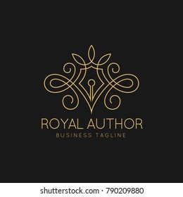 Royal Author Logo Template