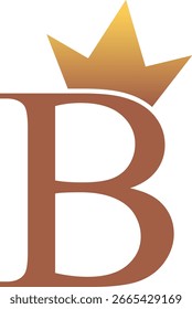 Royal B Logo with Crown