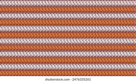 Royal Batik Pattern from Yogyakarta Indonesia Called Parang. Indonesian Traditional Batik Pattern. Indonesian Batik Background. Vector Illustration