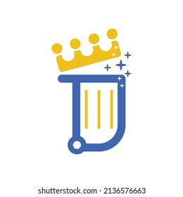 Royal Bin Cleaning Logo Design