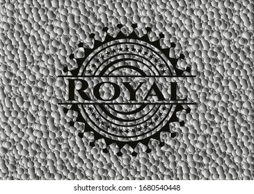 Royal Black Button mit grauem Hintergrund. Vektorillustration Illustration. Detaillierte Angaben.