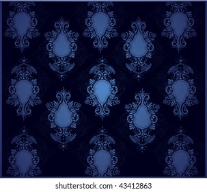 royal blue background