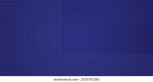 Royal blue dynamic abstract vector shaped background. 3d cover of business presentation banner for sale. Fast moving rich blue shapped decoration