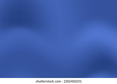 Royal Blue Gradient Abstract Banner. Liquid Fabric In Motion. Resizable Vector Illustration.