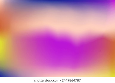 Royal blue purple ochre apricot lilac wallpaper. Indigo navy beige violet tangerine mockup for ads cards poster presentation media. Dark neon lined gradient. Violet yellow cyan orange pink background.