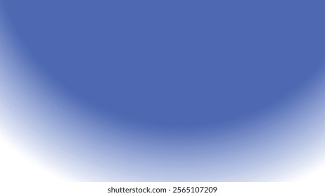 Royal blue smooth gradient abstract background with spotlight for backdrop or presentation