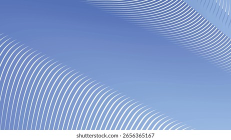 Plano de fundo Royal Blue Stripes Line para design moderno elegante, banner da Web e elementos visuais digitais