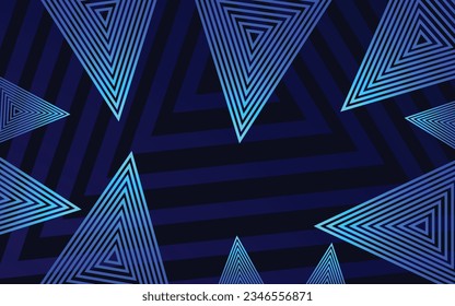 Royal blue tringle luxurious background, for invitation, presentation, office work, background, corporate design, luxury background vector art illustration
