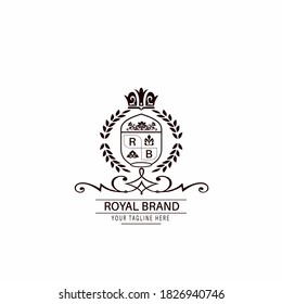 Royal brand illustration vector design.