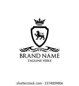 Royal Brand Liones Heraldic Logo
