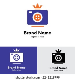
Royal camera studio logo design
