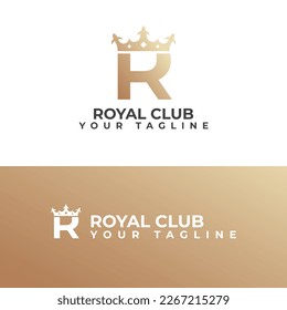 Royal Club Logo Vector Illustration
