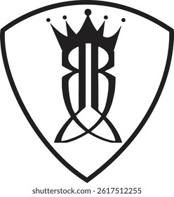 Royal Crest Logo Design for Premium Brands
