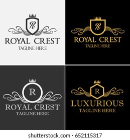 Royal Crest Logo Template