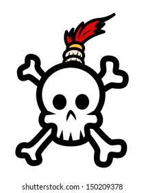 Royal Crossed Head of Pirates