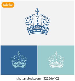 Royal Crown Doodle Hand Sketch style which is an emblem for royals, government and symbol of other meanings like immortality. Editable Vector Illustration.