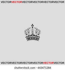 Royal Crown Doodle Hand Sketch style which is an emblem for royals, government icon.