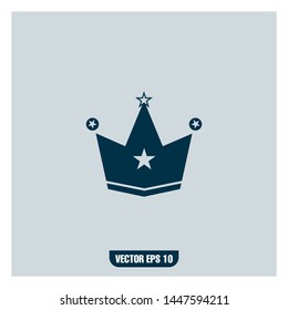 Royal Crown icon, king icon vector, authority icon vector design for website, business 