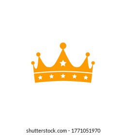 Royal crown icon vector logo