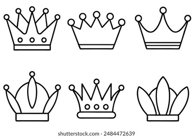 Royal Crown illustration highlighting the beauty of regal and royal symbols