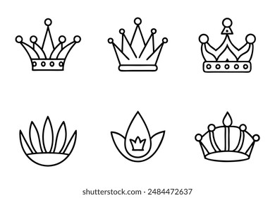 Royal Crown illustration providing inspiration for creative and regal artwork