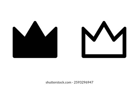 Royal Crown King Queen Icon