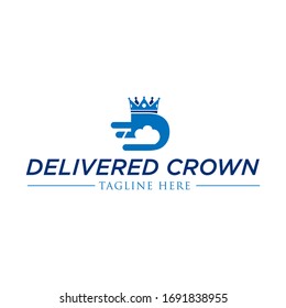 Royal Crown Logo Design Illustration 