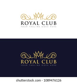 royal crown for logo, icon, symbol, ilustration design template