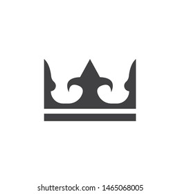 royal crown logo icon vector illustration design