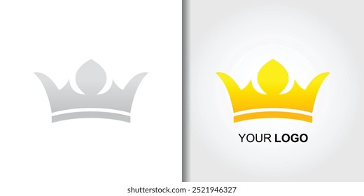 Royal Crown Logo Template Vector