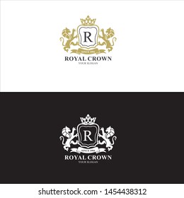 Royal Crown Logo in Vector