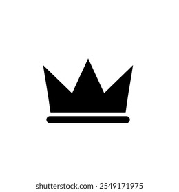 Royal crown - simple vector icon