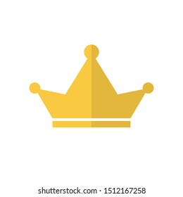 Royal crown vector design illustration isolated on white background