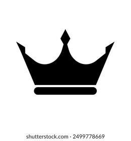 royal crown - vector icon	